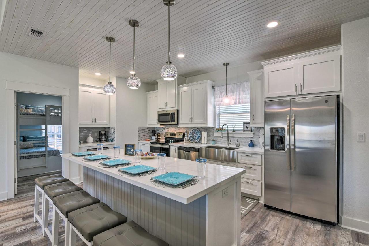 Bolivar Peninsula Beach House, Steps To Coast Exterior foto