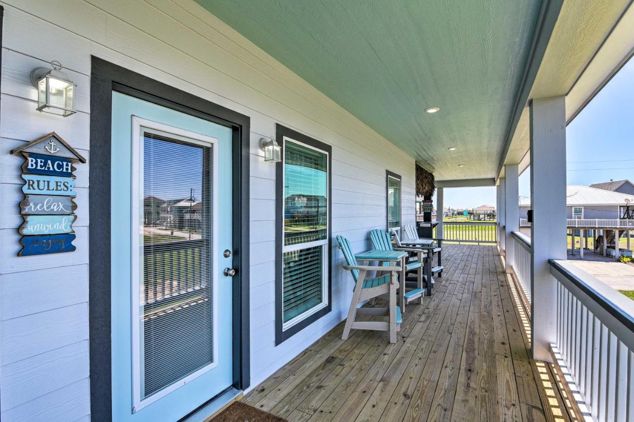 Bolivar Peninsula Beach House, Steps To Coast Exterior foto