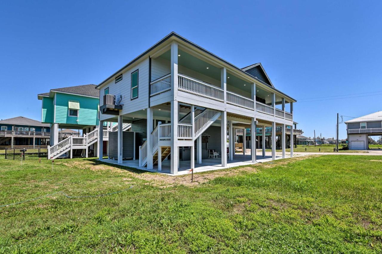 Bolivar Peninsula Beach House, Steps To Coast Exterior foto